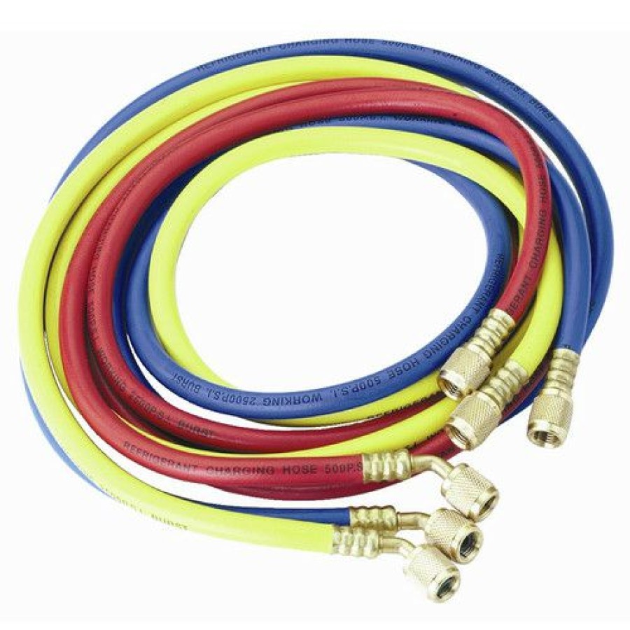 Air Conditioning Equipment * | Promotion Robinair 30072 3-Piece 72 In., 1/4 In. Ffl Hose Set