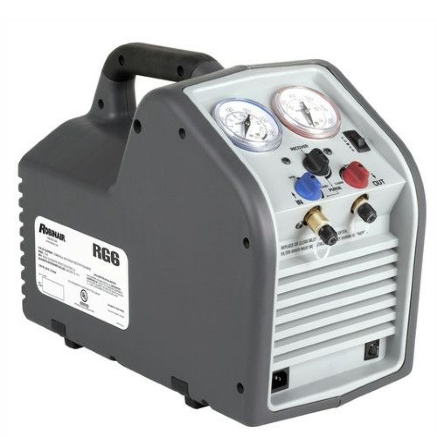 Air Conditioning Equipment * | Original Robinair Rg6 110V Portable Refrigerant Recovery Machine