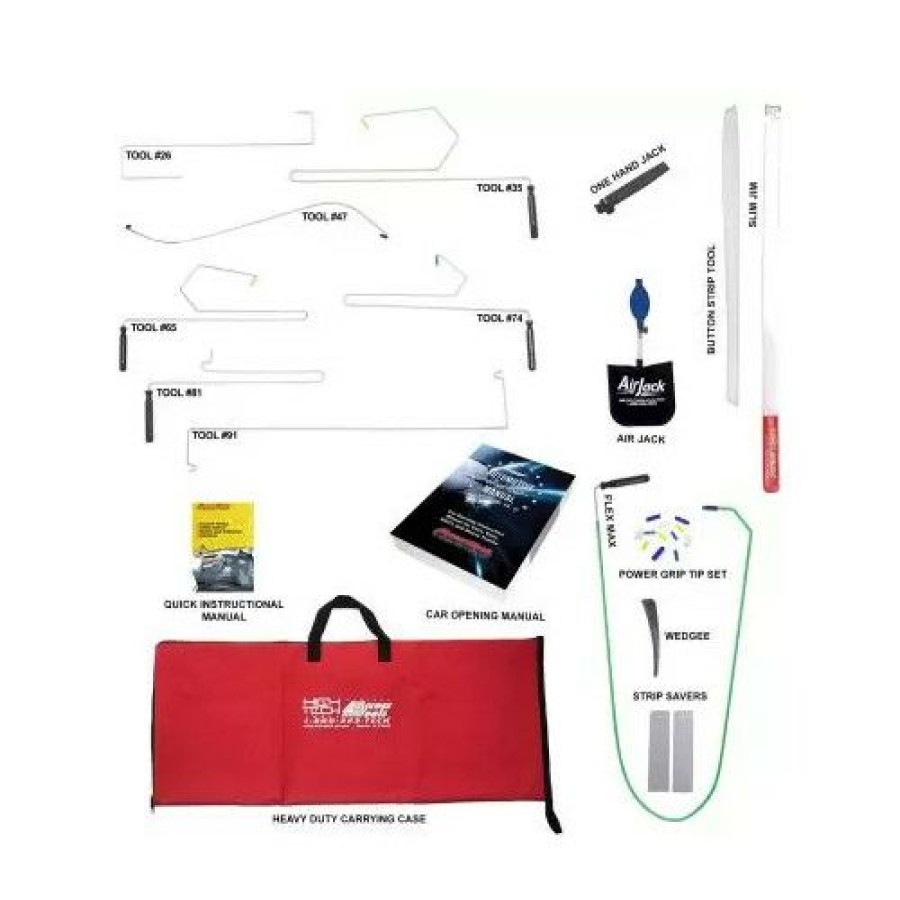 Equipment * | Featured Access Tools Tlok 19-Piece Travel Lockout Kit