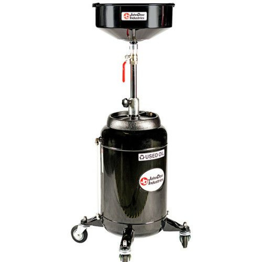 Equipment * | Featured John Dow Industries Jdi-16Dc-E 16 Gallon Portable Oil Drain