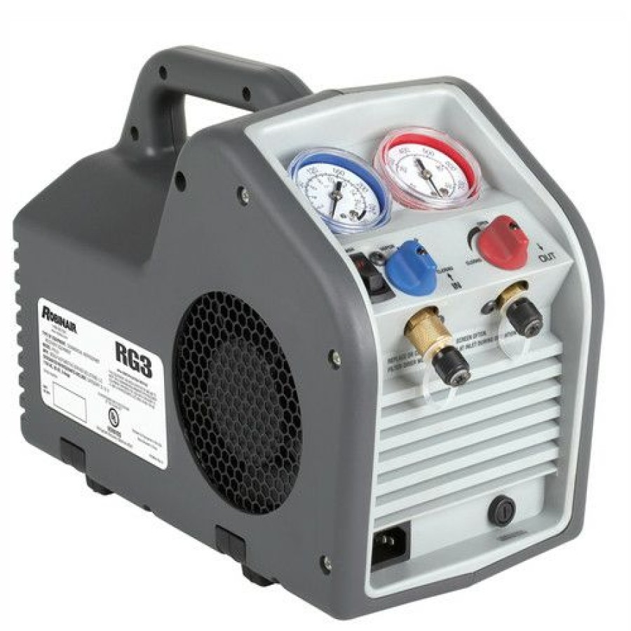 Air Conditioning Equipment * | Promotion Robinair Rg3 110V Portable Refrigerant Recovery Machine