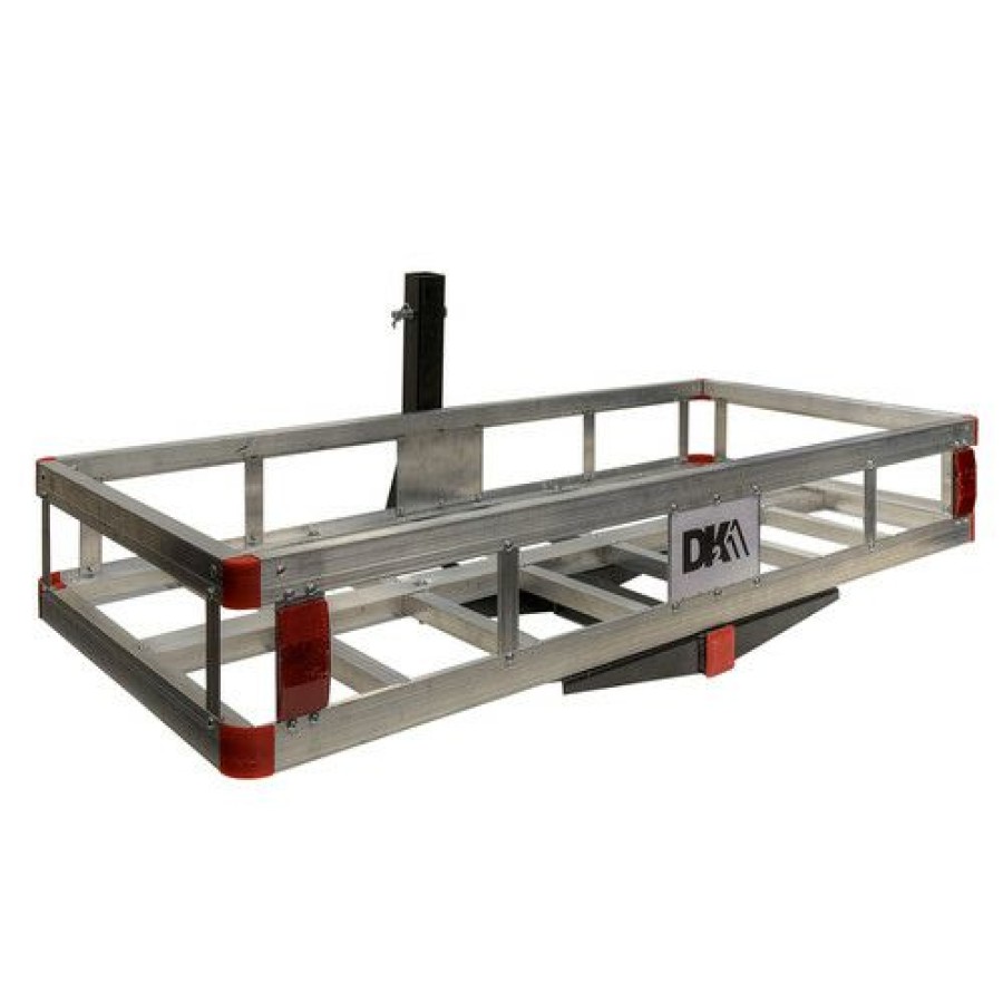 Automotive * | Bargain Sale Detail K2 Hcc502A Hitch-Mounted Aluminum Cargo Carrier