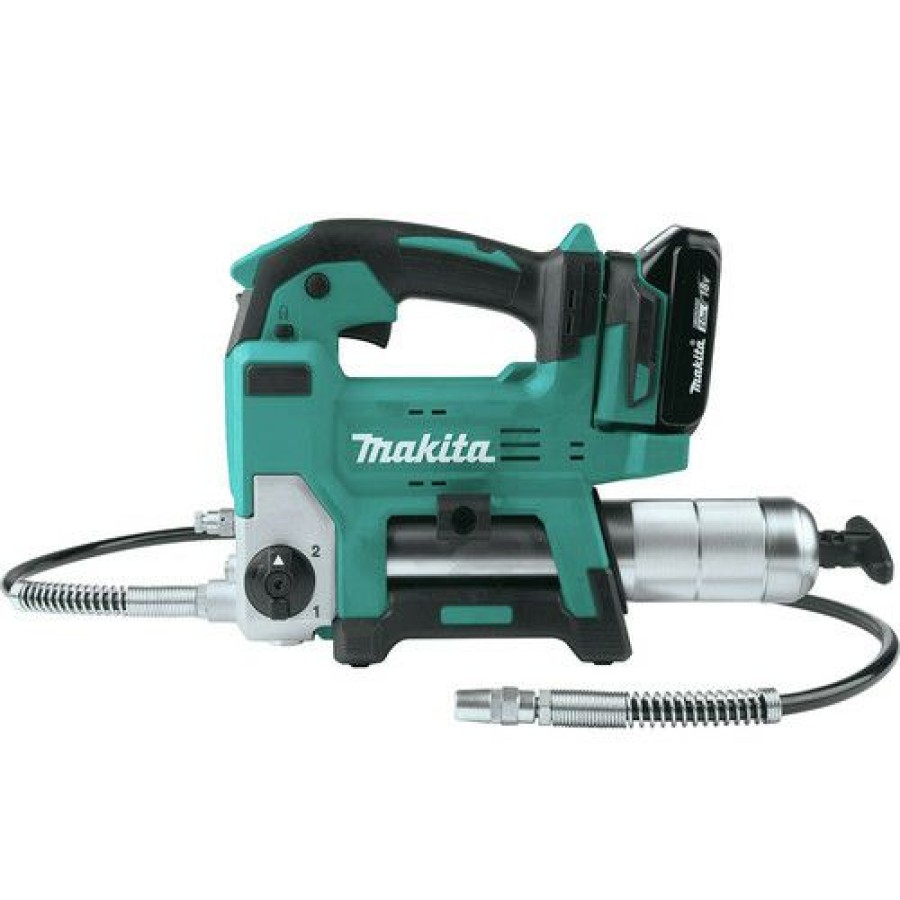 Equipment * | Tendy Style Makita Xpg01Sr1 18V Lxt Lithium-Ion Cordless Grease Gun Kit (2 Ah)