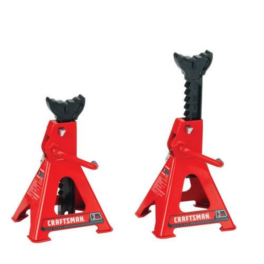 Automotive * | Quality Guarantee Craftsman Cmht50159 3 Tons Jack Stand