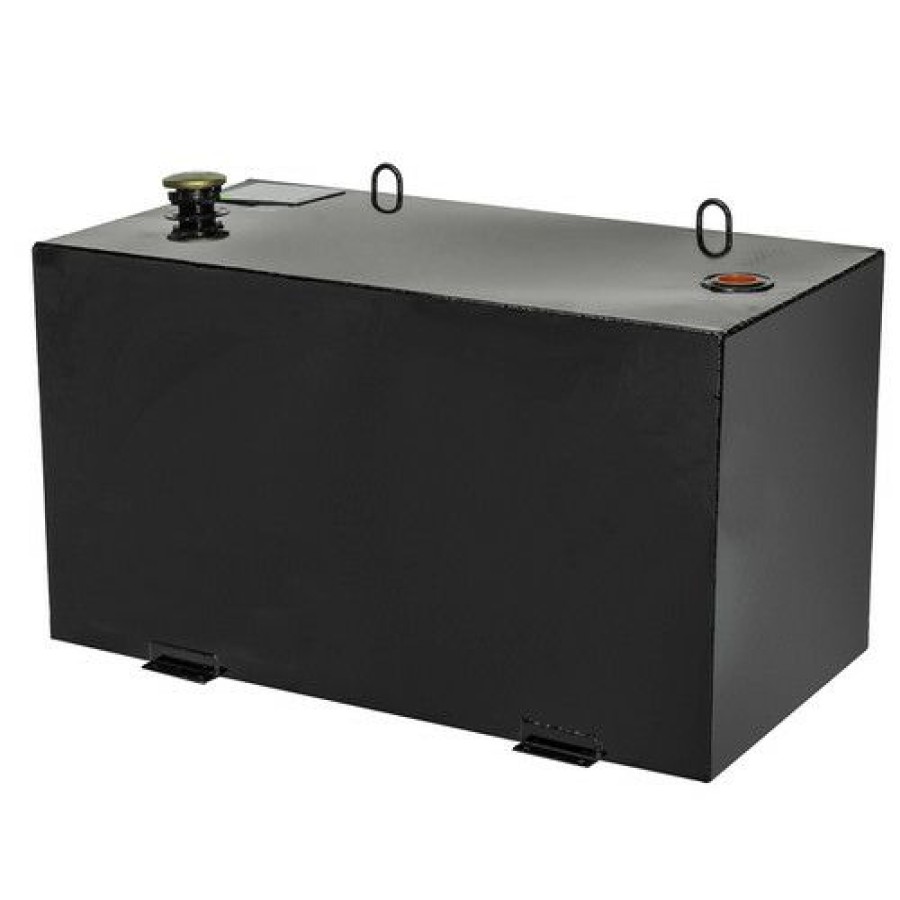 Automotive * | Shop Jobox 484002 96 Gallon Rectangular Steel Liquid Transfer Tank Black