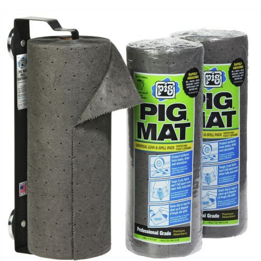 Automotive * | Promotion New Pig 57703 Pig Universal Mat Plus Dispenser Combo Pack