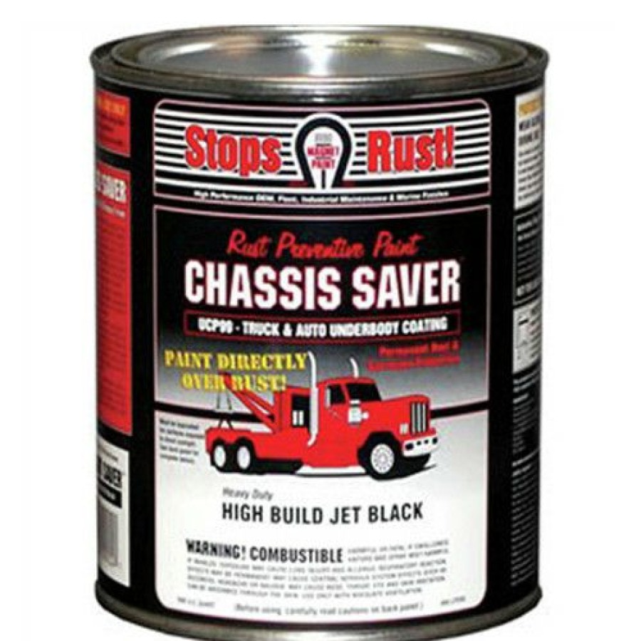 Automotive * | Good Quality Magnet Paint Co. Ucp99-04 Chassis Saver 1 Quart Can Rust Preventive Truck And Auto Underbody Coating Gloss Black