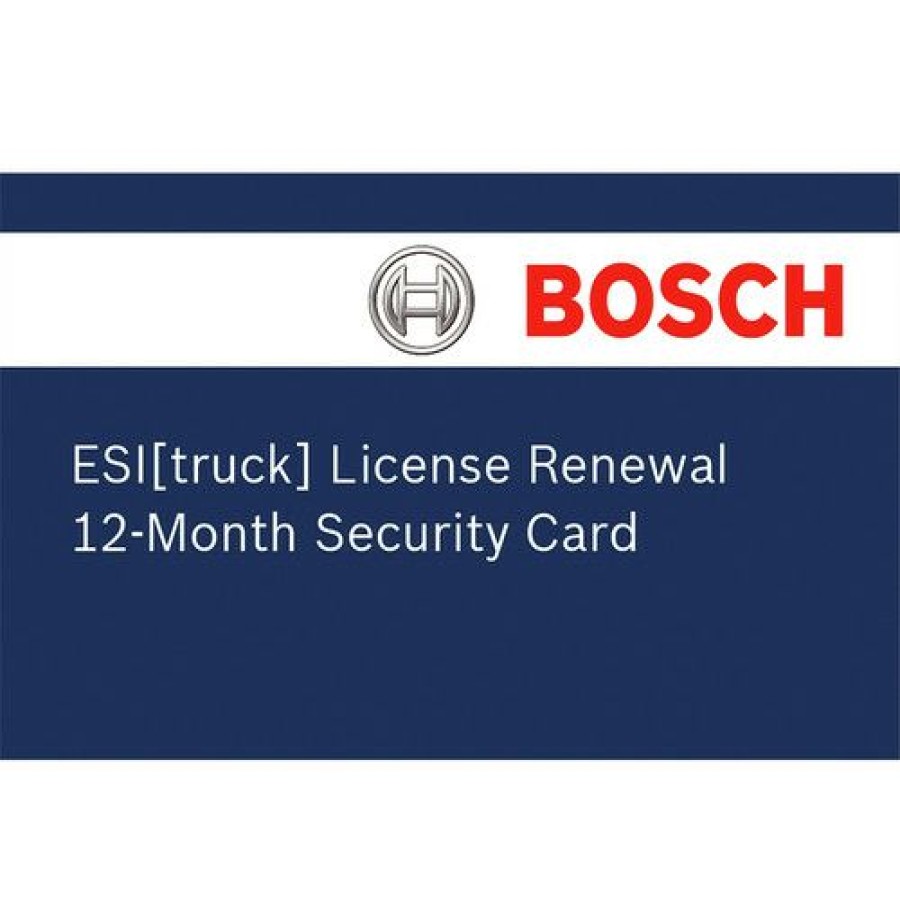 Diagnostics Testers * | Best Sale Bosch 3824-08 Esi Truck Renewal License