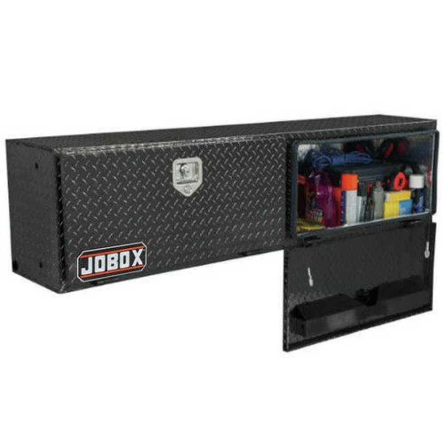 Truck Boxes * | Tendy Style Jobox 574002D Delta Pro 96 In. Aluminum Topside Truck Box (Black)