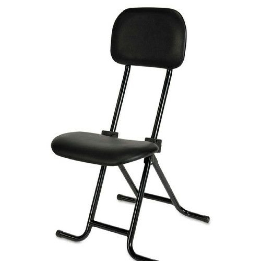 Equipment * | Best Sale Alera Alecs612 Il Series Height-Adjustable Folding Stool (Black)