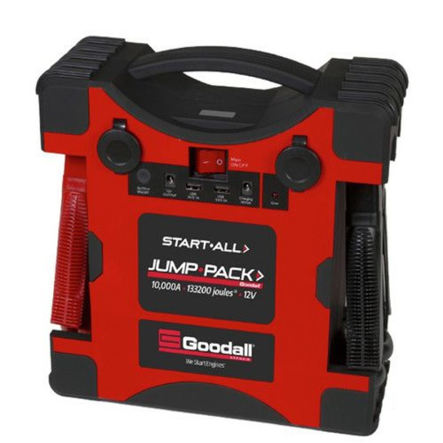 Automotive * | Top Selling Goodall Manufacturing Jp-12-10000T 12V 10000 Amp Start-All Corded Jump Pack