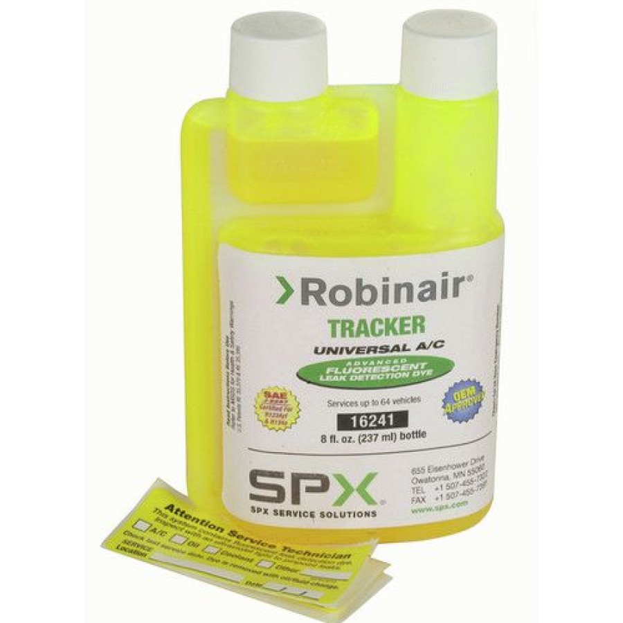 Air Conditioning Equipment * | Exclusive Robinair 16241 8 Oz. Tracker Universal A/C Fluorescent Dye