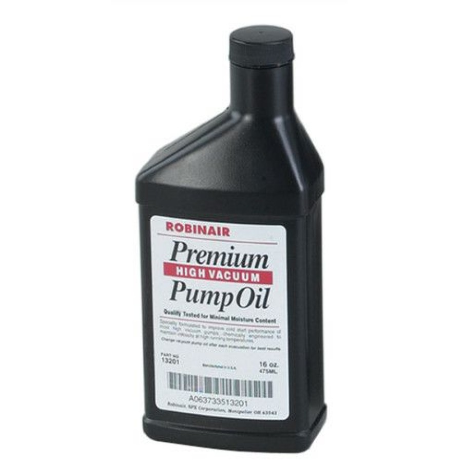 Air Conditioning Equipment * | Original Robinair 13119 12-Piece 16 Oz. Premium High Vaccum Pump Oil