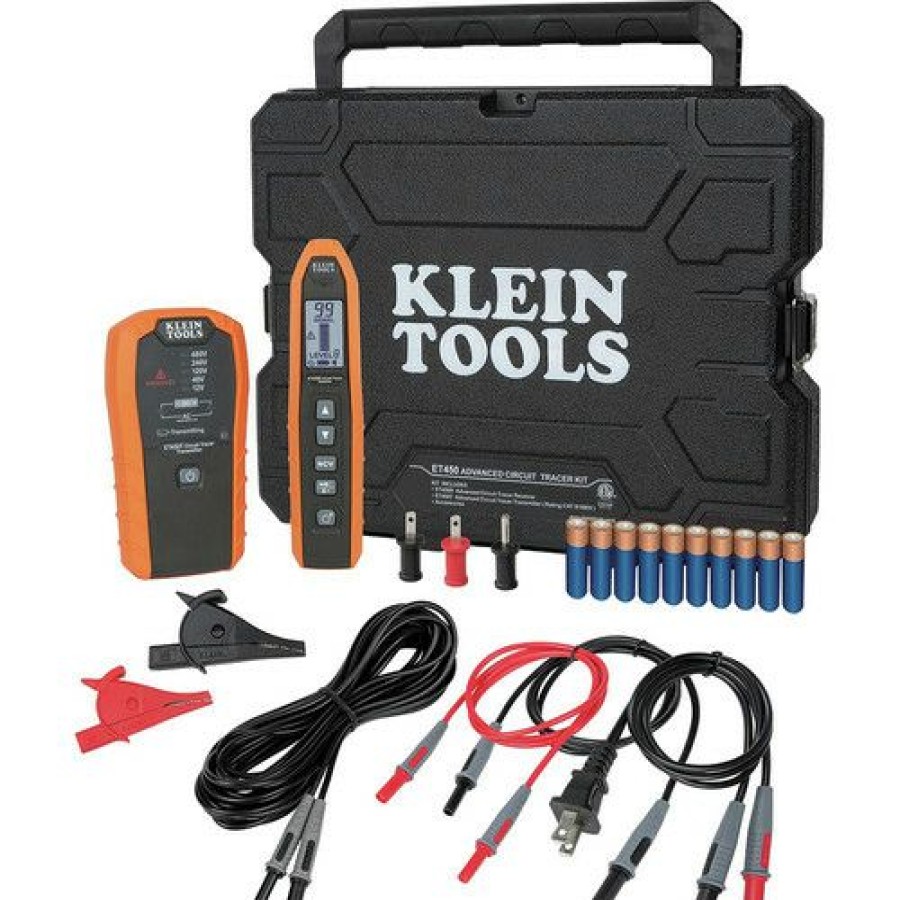 Automotive * | Tendy Style Klein Tools Et450 20-Piece Cordless Advanced Circuit Tracer Kit With (10) Aa Batteries