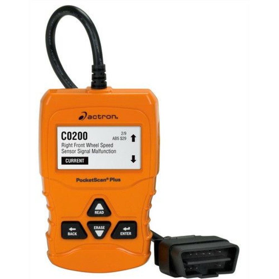 Diagnostics Testers * | Best Sale Actron Cp9660 Pocketscan Plus Abs Obd-Ii And Can Scan Tool