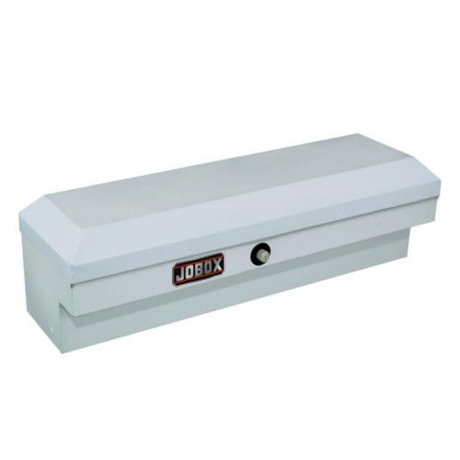 Truck Boxes * | Promotions Jobox Jsn1507980 86 In. Long Steel Innerside Truck Box (White)