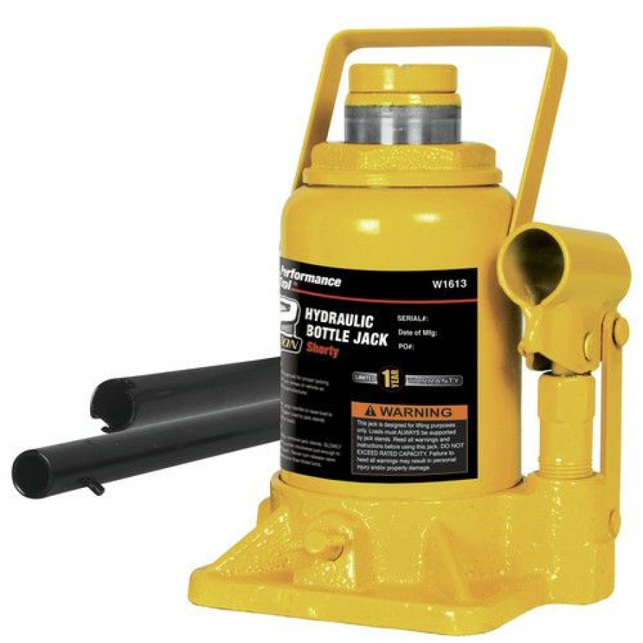 Automotive * | Shop Wilmar W1627 12 Ton Capacity Shorty Hydraulic Bottle Jack