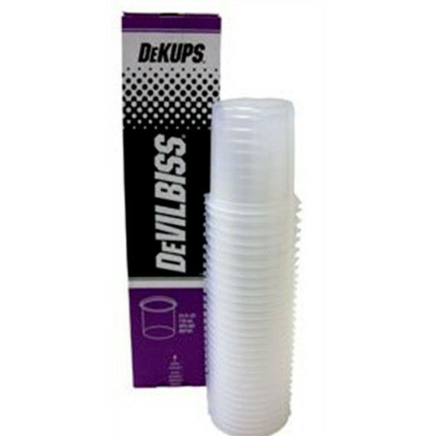 Automotive * | Discount Store Devilbiss 802101 32-Piece Dekups 24 Oz. Disposable Cups And Lids Set