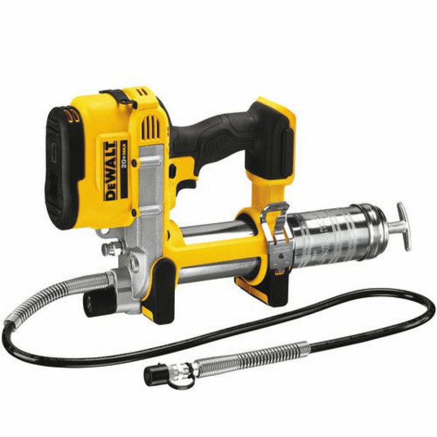 Equipment * | Promotions Dewalt Dcgg571B 20V Max Brushed Lithium-Ion Cordless Grease Gun (Tool Only)