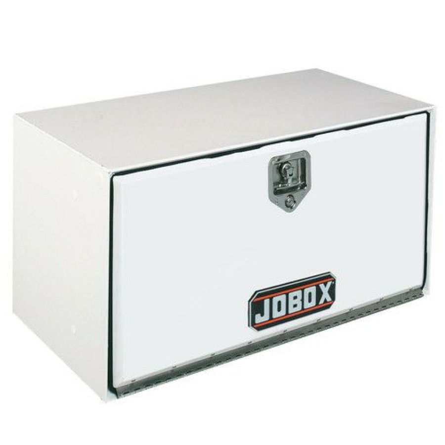 Truck Boxes * | New Threads Jobox 1-001000 24 In. Long Heavy-Gauge Steel Underbed Truck Box (White)