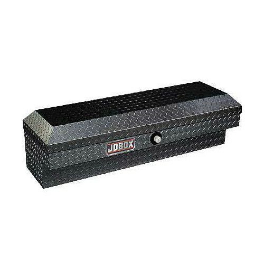 Truck Boxes * | Good Quality Jobox Jan1444982 47 In. Long Aluminum Innerside Truck Box (Black)