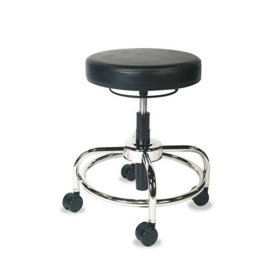 Equipment * | New Threads Alera Alecs614 Hl Series Height-Adjustable Utility Stool (Black)