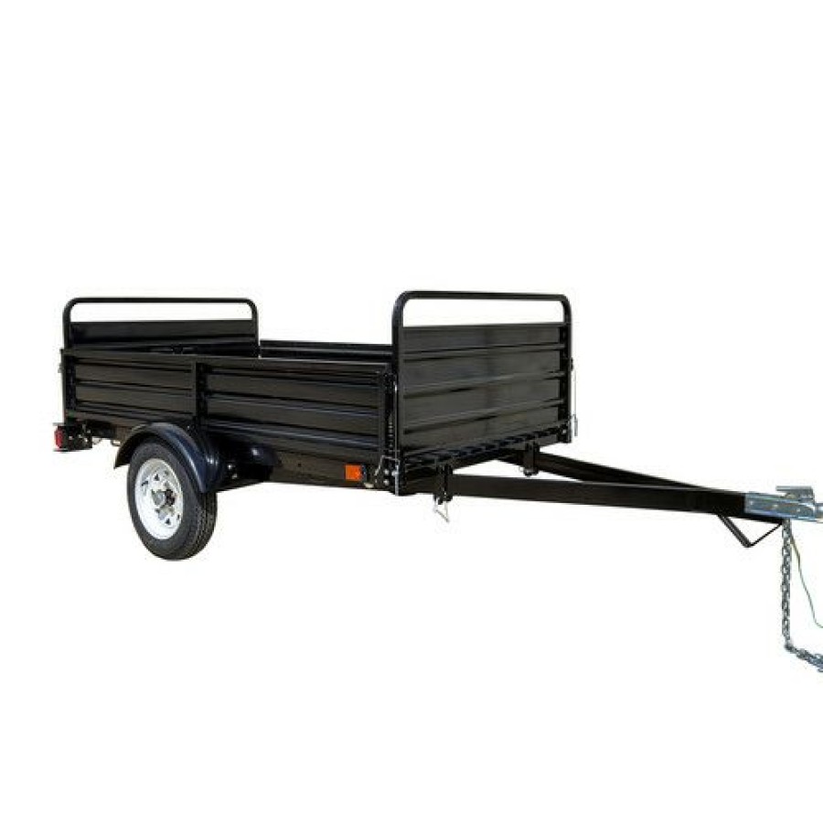 Automotive * | Best Sale Detail K2 Mmt5X7 5 Ft. X 7 Ft. Multi Purpose Utility Trailer (Black Powder-Coated)